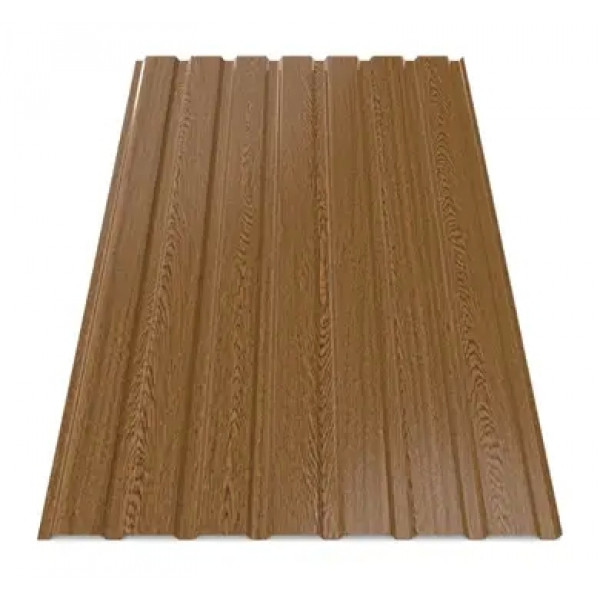 Профнастил Зартмет ПС-15/ПК-15 Printech 3D Dongbu Корея 0.40 mm Дерево