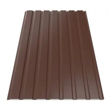 Профнастил Зартмет ПС-15/ПК-15 полиэстер Китай 0.45 mm RAL 8017 Коричневый