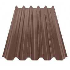 Профнастил Зартмет ПК-35 поліестер UKR Metal Україна 0.45 mm RAL 8017 Коричневий