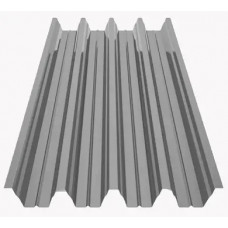 Профнастил Зартмет ПК-57 поліестер UKR Metal Україна 0.45 mm RAL 9006 Металік