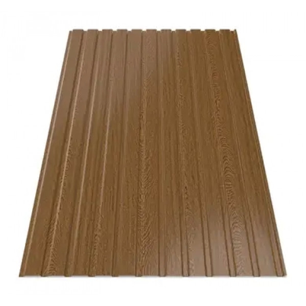 Профнастил Зартмет ПС-10/ПК-10 Printech 3D Dongbu Корея 0.40 mm Дерево