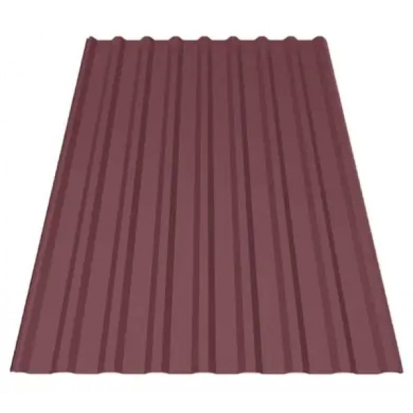 Профнастил Зартмет ПС-20/ПК-20 матполиэстер Dongbu Корея 0.42 mm RAL 3005 Красный