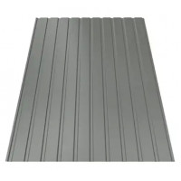 Профнастил Зартмет ПС-7/ПК-7 Pural matt Dongbu Корея 0.50 mm RAL 7024 Сірий