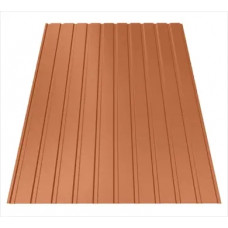 Профнастил Зартмет ПС-7/ПК-7 матполіестер двохстор. UKR Metal Україна 0.45 mm RAL 8004 Теракота