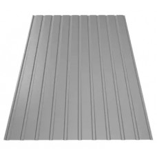 Профнастил Зартмет ПС-7/ПК-7 поліестер UKR Metal Україна 0.45 mm RAL 9006 Металік