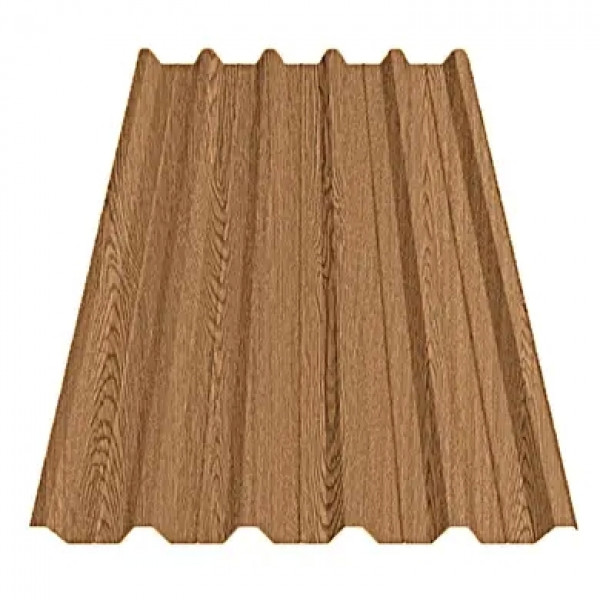 Профнастил Зартмет ПК-35 Printech 3D Dongbu Корея 0.40 mm Світле дерево