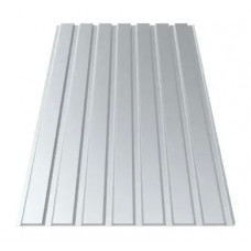 Профнастил Зартмет ПС-15/ПК-15 полиэстер Китай 0.45 mm RAL 9006 Металлик