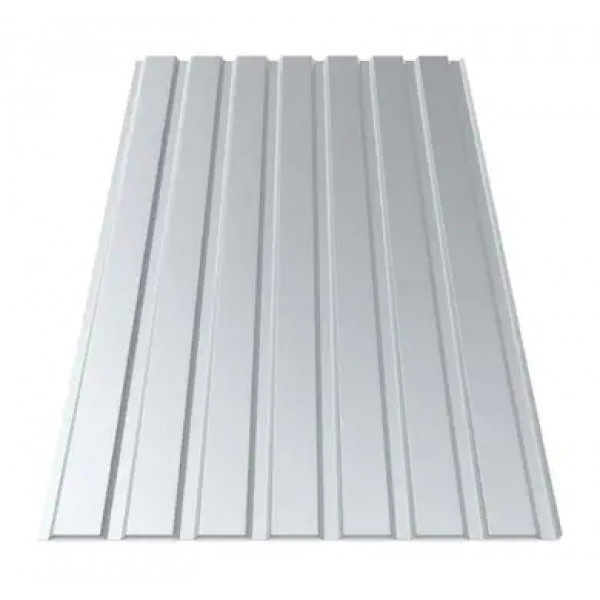 Профнастил Зартмет ПС-15/ПК-15 полиэстер UKR Metal Украина 0.45 mm RAL 9006 Металлик