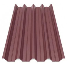 Профнастил Зартмет ПК-57 матполіестер UKR Metal Україна 0.42 mm RAL 3005 Червоний