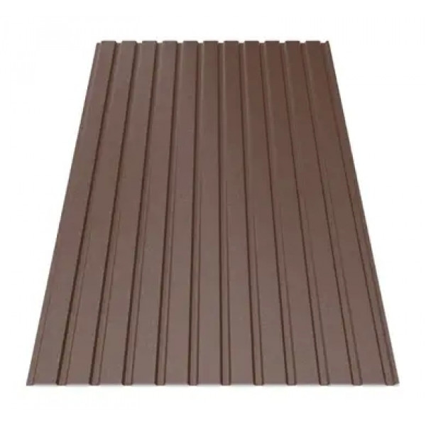 Профнастил Зартмет ПС-10/ПК-10 матполиэстер ArcelorMittal Германия 0.50 mm RAL 8017 Коричневый