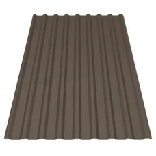 Профнастил Зартмет ПС-20/ПК-20 матполіестер Dongbu Корея 0.42 mm RAL 8019 Коричневий