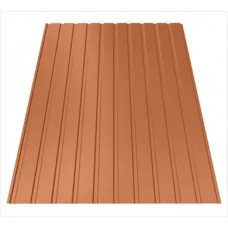 Профнастил Зартмет ПС-7/ПК-7 матполіестер UKR Metal Україна 0.42 mm RAL 8004 Теракота