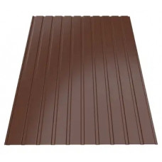 Профнастил Зартмет ПС-7/ПК-7 поліестер Китай 0.45 mm RAL 8017 Коричневий