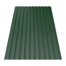 Профнастил Зартмет ПС-10/ПК-10 матполіестер UKR Metal Україна 0.42 mm RAL 6005 Зелений