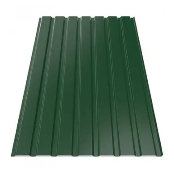 Профнастил Зартмет ПС-15/ПК-15 полиэстер UKR Metal Украина 0.45 mm RAL 6005 Зеленый