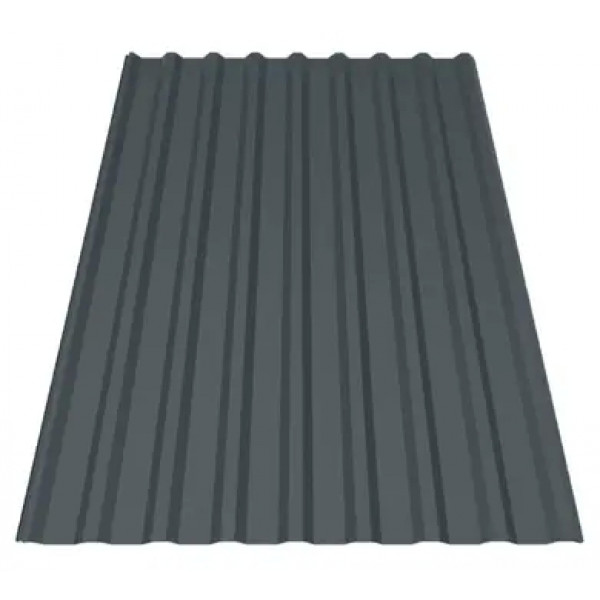 Профнастил Зартмет ПС-20/ПК-20 матполиэстер UKR Metal Украина 0.45 mm RAL 7016 Графит