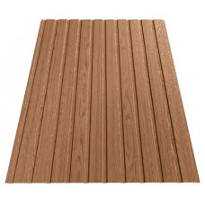 Профнастил Зартмет ПС-7/ПК-7 Printech 3D Dongbu Корея 0.40 mm Світле дерево