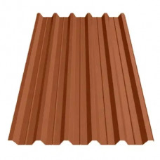 Профнастил Зартмет ПК-35 матполіестер Китай 0.40 mm RAL 8004 Теракота