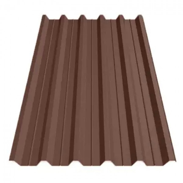 Профнастил Зартмет ПК-35 матполіестер двохстор. UKR Metal Україна 0.45 mm RAL 8017 Коричневий