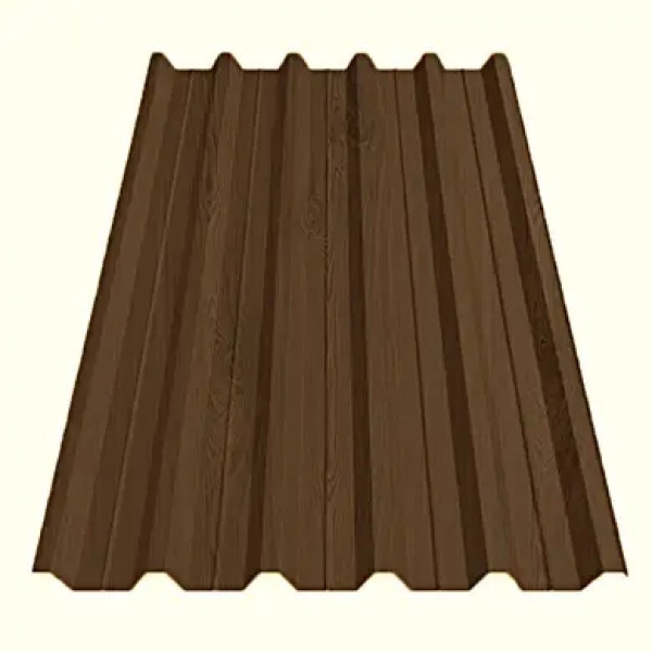 Профнастил Зартмет ПК-35 Printech 3D Dongbu Корея 0.40 mm Темне дерево