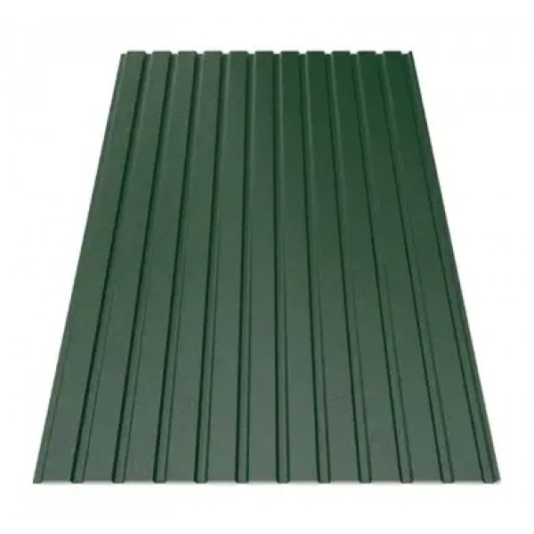 Профнастил Зартмет ПС-10/ПК-10 матполиэстер Dongbu Корея 0.50 mm RAL 6005 Зеленый