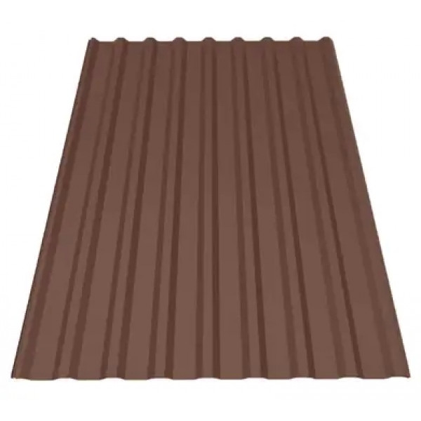 Профнастил Зартмет ПС-20/ПК-20 матполиэстер ArcelorMittal Польша 0.50 mm RAL 8017 Коричневый